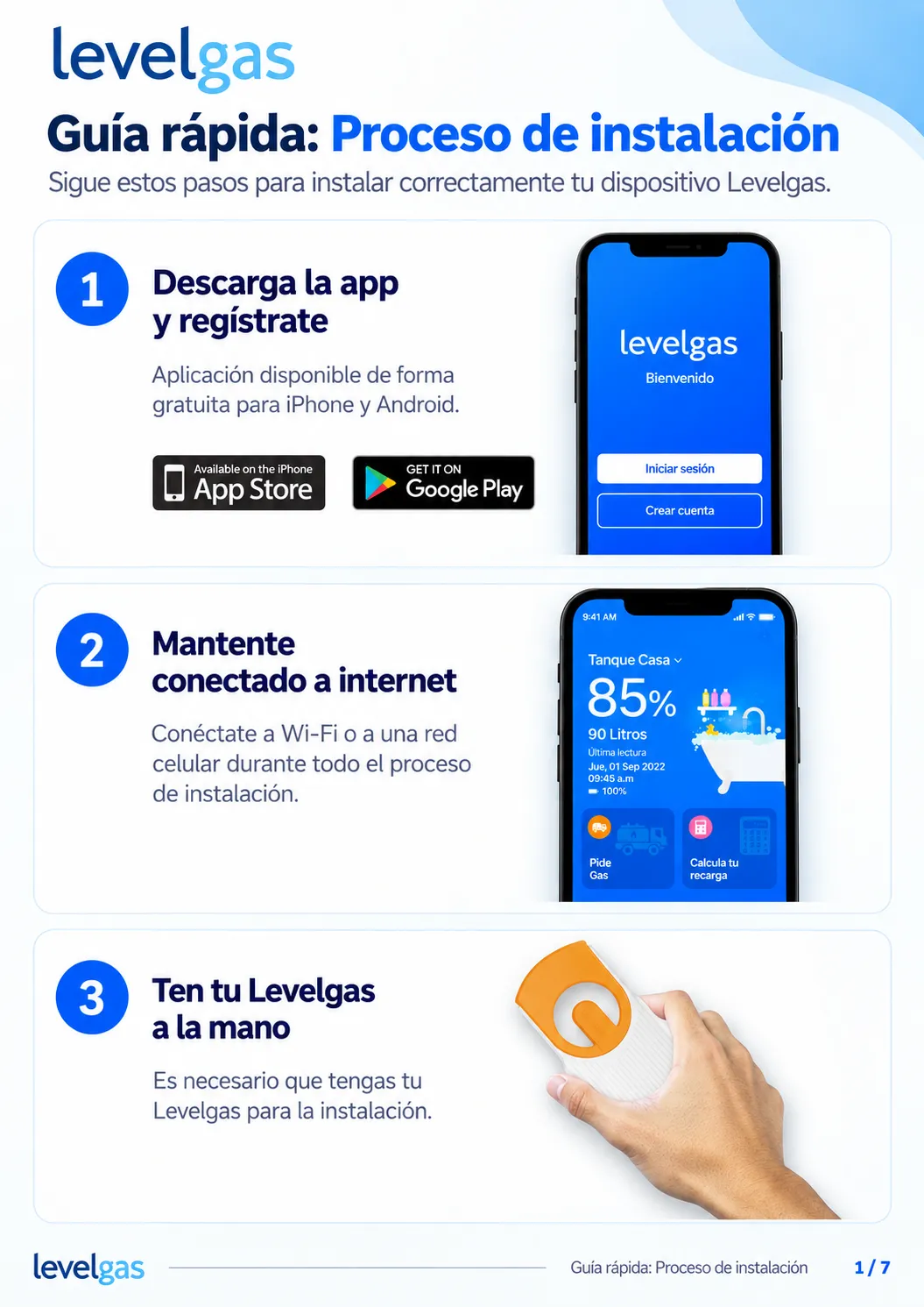 Portada: Proceso de instalación