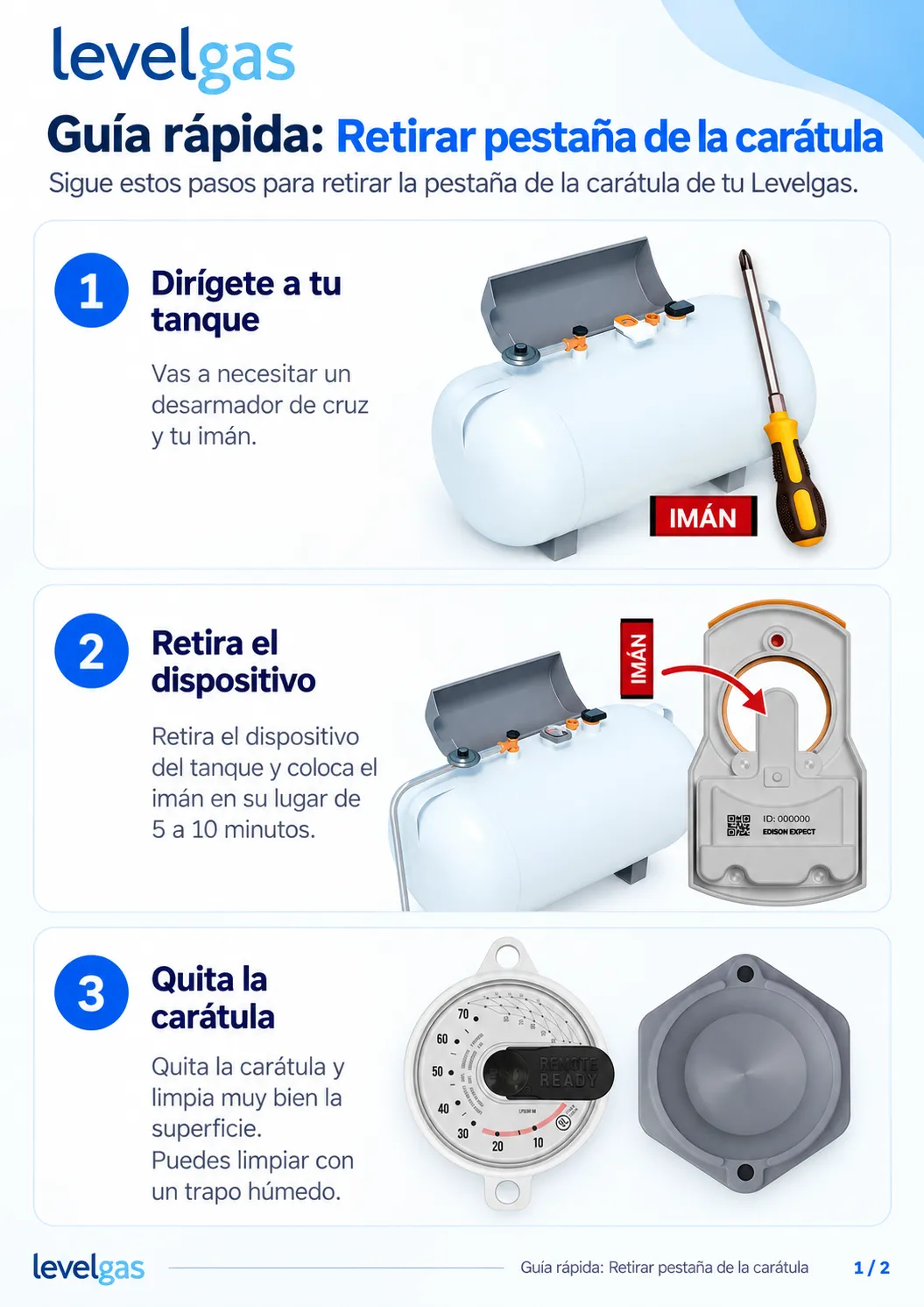 Portada: Retirar pestaña de la carátula