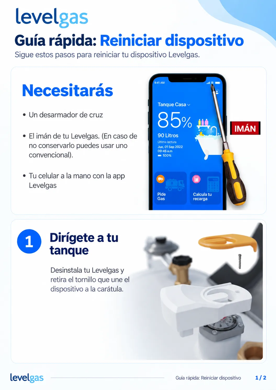 Portada: Reiniciar dispositivo
